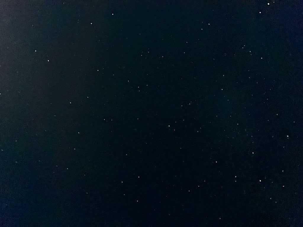 stars in the night sky