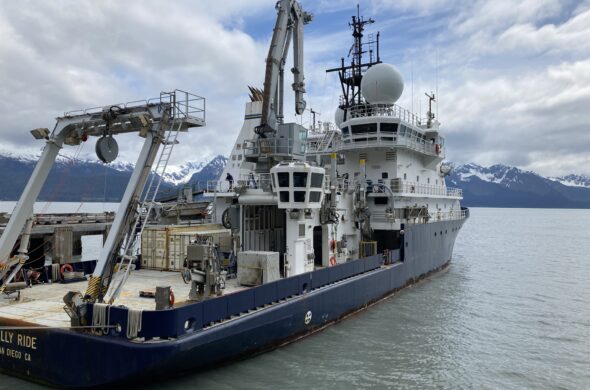 the research vessel, sally ride