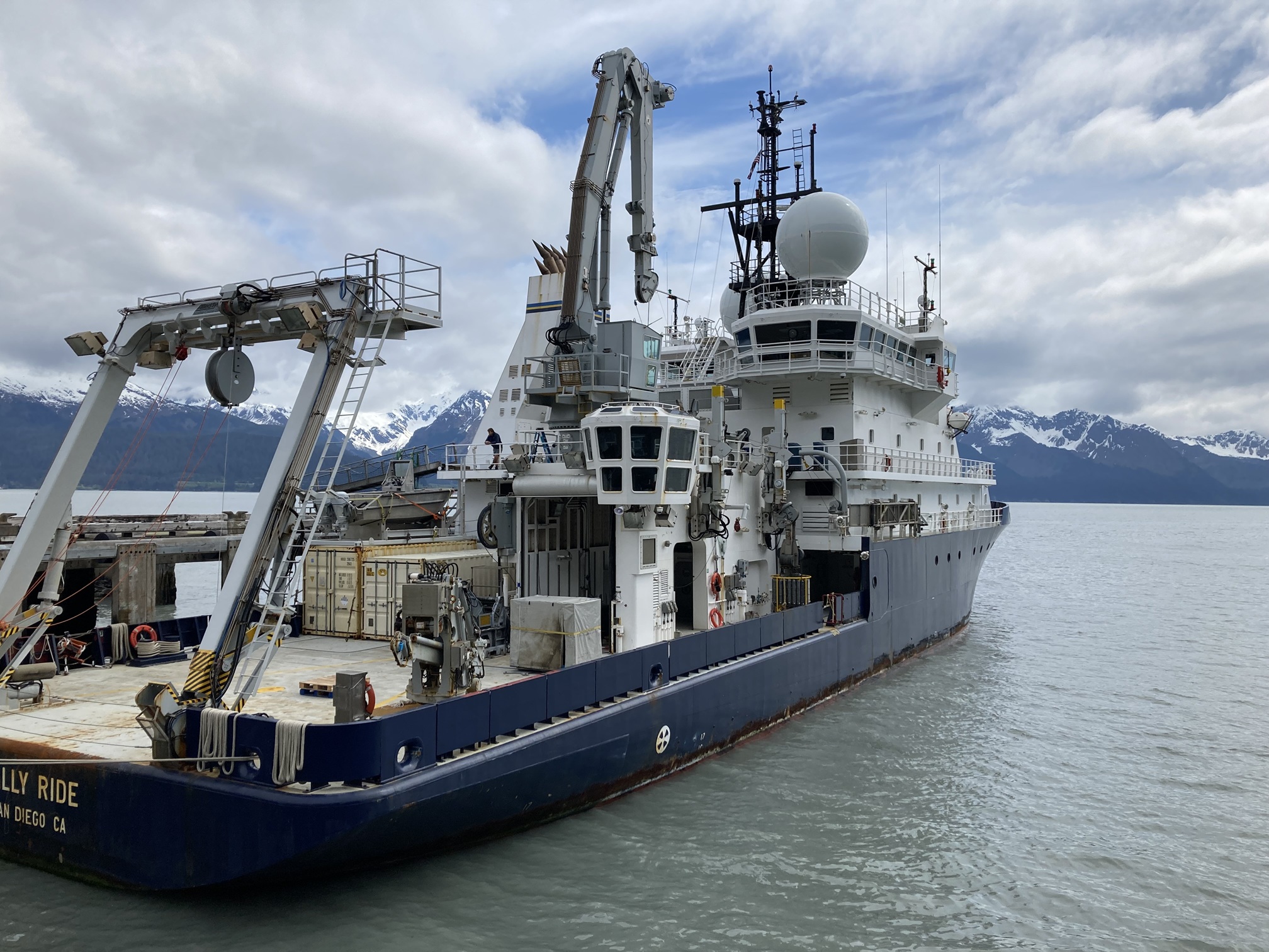 the research vessel, sally ride